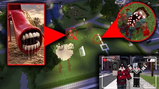 ถ้าเกิด!! บินโดรนที่สูง แต่กับเจอ ผีสไลเดอร์กินคน - (Minecraft บินโดรน)
