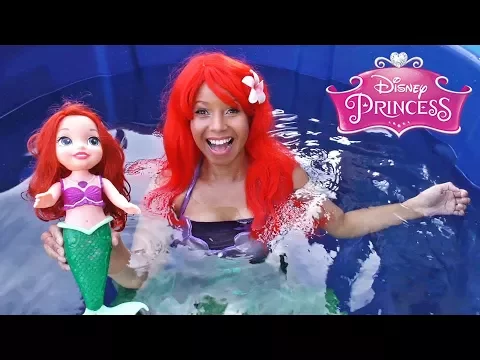 Download MP3 Disney Princess Ariel Toy Dunk Tank Challenge! || Disney Toy Review || Konas2002