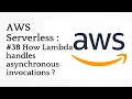 How Lambda handles asynchronous invocations AWS Serverless
