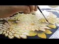 Download Lagu Japanse Kimono-vakman! Versieringsproces van goudschilderen en parelmoer inleg!
