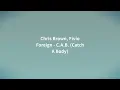 Chris Brown, Fivio Foreign - C.A.B. (Catch A Body) [Lyrics]