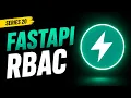 FastAPI Role-Based Authorization RBAC Secure APIs with Roles