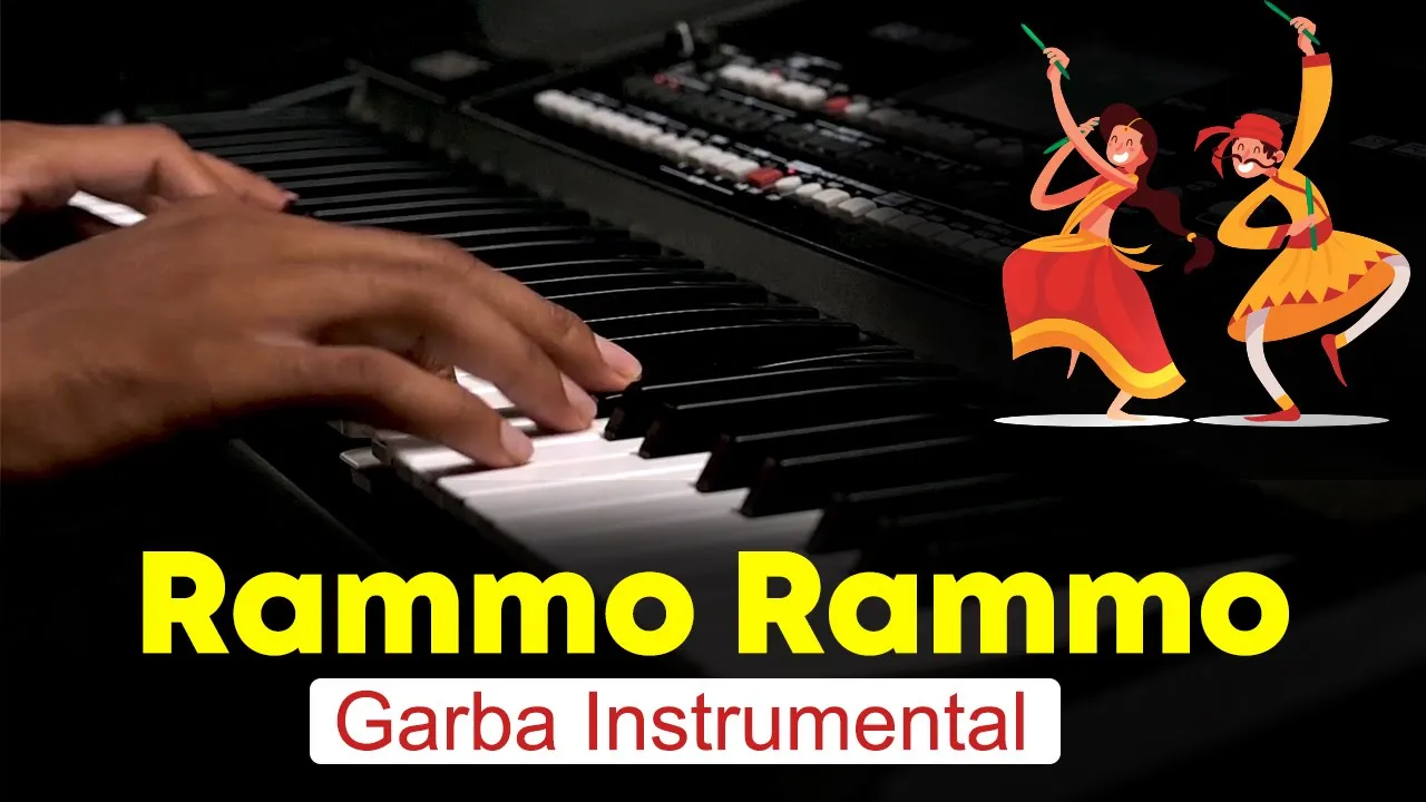 🔥🔥 Rammo Rammo Gujarati Garba 2021 Instrumental Song | Bhuj | Ankush Harmukh