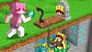 7 Manieren Om Zoey's Diamonds Te Stelen! (Minecraft)