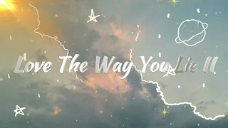 eminem love the way you lie ii