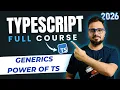 TypeScript Tutorial - Generic Functions Interfaces Constraints
