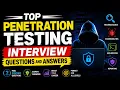 Blind SQL Injection vs Time-Based SQL Injection Penetration Testing Interview Questions Answers