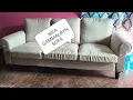 IKEA GAMMALBYN 3 SEATER SOFA INSTALLATION