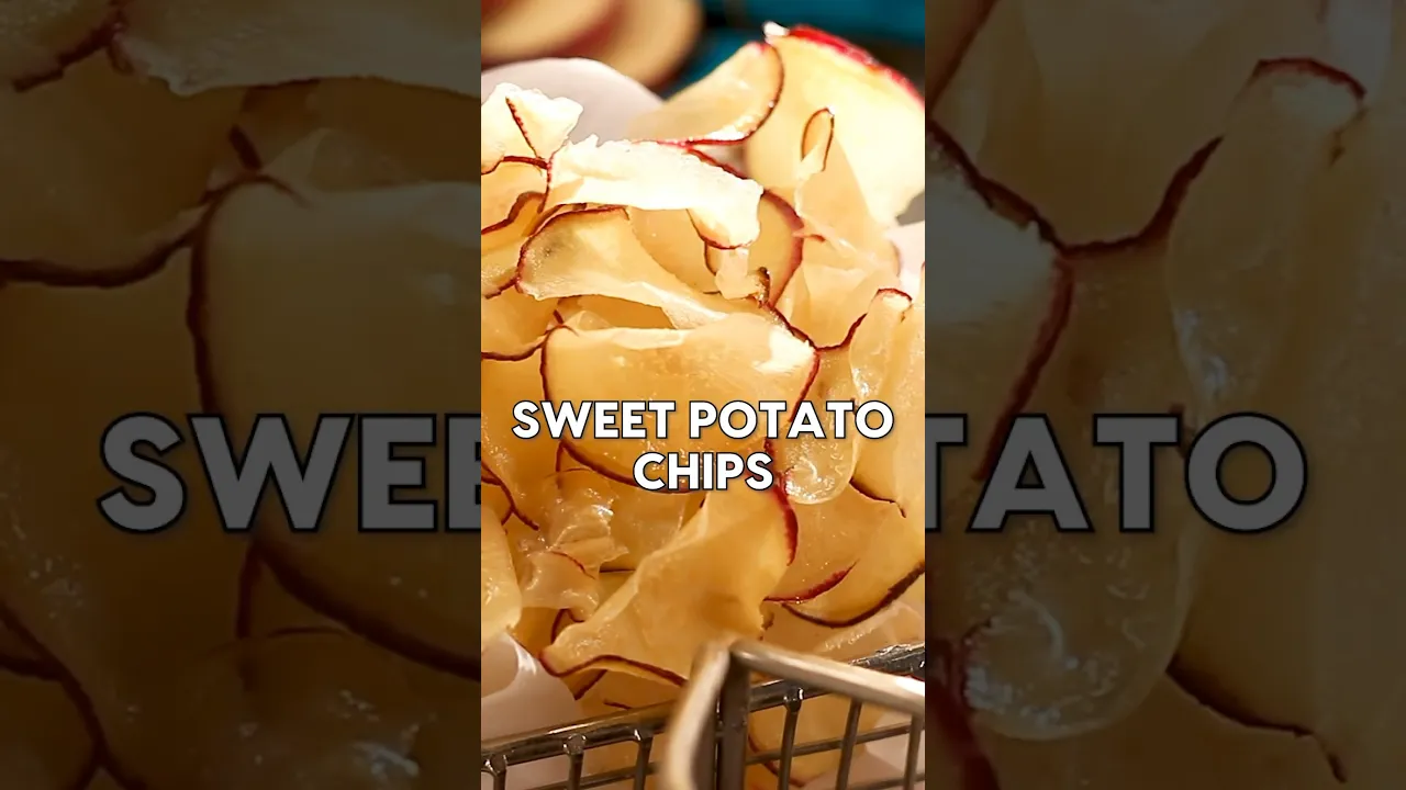 Regular chips se kuch thoda anokha khao !! #sweetpotatochips #shorts #youtubeshorts #navratrispecial