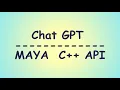 can chatGPT write maya c code
