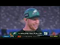 FOX NFL Thursday Buffalo Wild Wings US Army Post Game Show 2018 PHI NYG