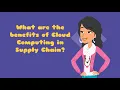 Cloud Computing in Supply Chain