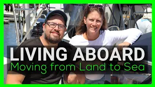 MOVING ABOARD Our New SAILBOAT | Sailing on a Whim Ep.7