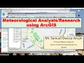 Meteorological using ArcGIS