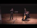 G. Fauré.  Sicilienne op. 78. Alberto Itoiz, flute - Marion Desjacques, harp