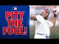 I PITY THE FOOL Mr T throws the first pitch for the Cubs and sings Take Me Out to the Ballgame