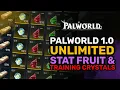 GET Unlimited Training Crystals Stat Fruits Moon Lord Farm Palworld 1 0