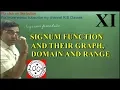Signum Function and their Graph Class 11 Maths Chapter 2 NCERT SYLLABUS 2019 Q12