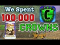 Wizard101 - We Spent 100 000 Crowns On Ghulture s Hoard Packs