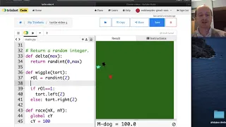 python tutorial turtle racing 4