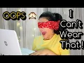 Online BLINDFOLDED Shopping Challenge GONE WRONG