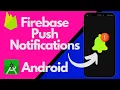 Firebase Push Notifications in Android Studio Firebase Cloud Messaging Example