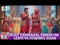 Duet termahal tahun ini Lesti ratu dangdut VS Syahrul Khan si raja Bollywood dengan panggung megah