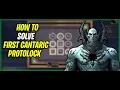 Solve Your First Cantaric Protolock Puzzle WoW 9 2