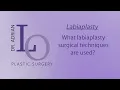 Labiaplasty techniques used by Dr Lo