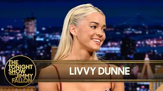 Livvy Dunne Teaches Jimmy the Baywatch Run Reveals She Auditioned for The White Lotus Extended