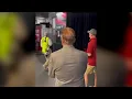 Coach Saban hugs Miss Terry ahead of the SEC Championship