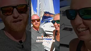 SAILING EAST – don’t do it! 😂⛵️ #boatlife #sailingcatamaran