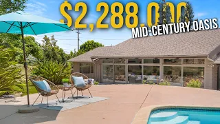 Pasadena Mid-Century Modern Pool Home with Breathtaking Mountain Views