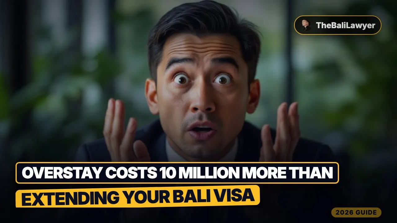 Overstay Penalty vs Extending Your Visa in Bali: The Real Cost Comparison