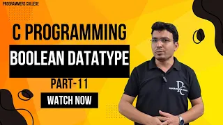 C Programming Tutorial - Part 11 Exploring the Boolean Data Type in C