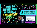 How to Download Install Illustrator Script Fillinger Script Illustrator Ayaz Tech Help