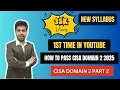 HOW TO PASS CISA Domain 2 CISA STUDY GUIDE I CISA DOMAIN 2 PART 2 CISA Domain 2 Summary