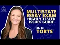 MEE HIGHLY TESTED ISSUES GUIDE Part 13 - TORTS