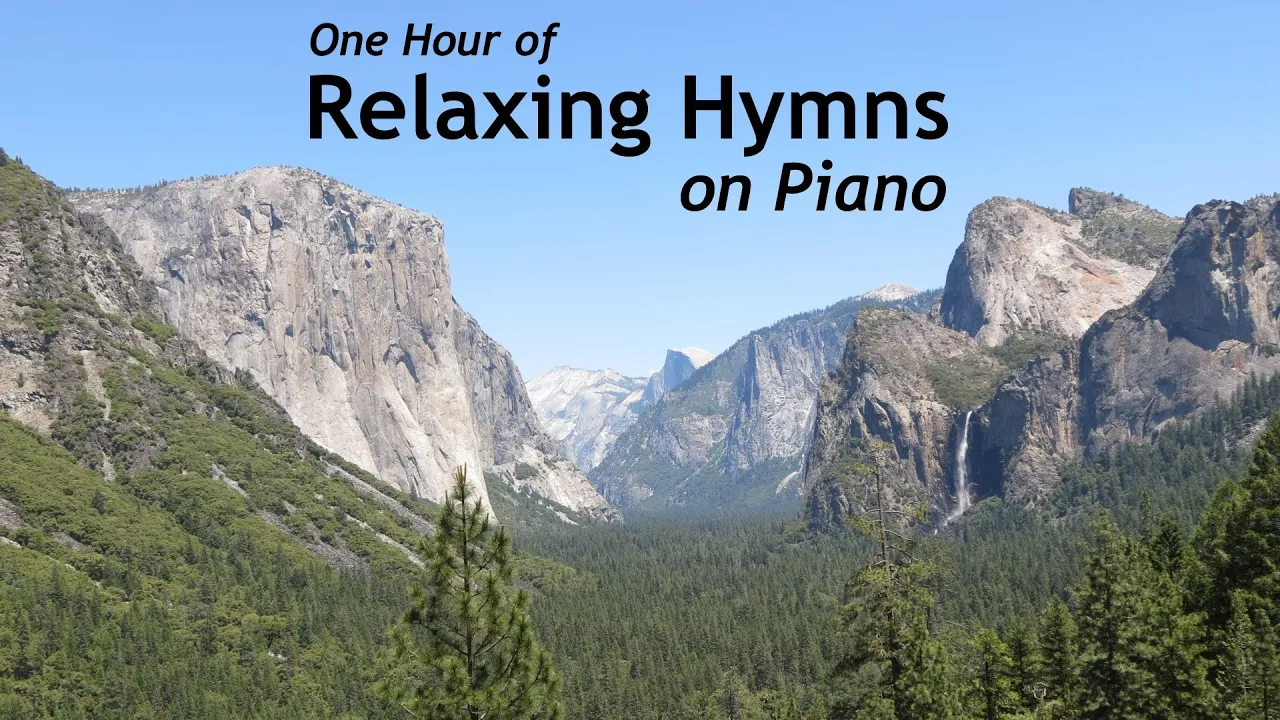 One Hour of Relaxing Hymns on Piano