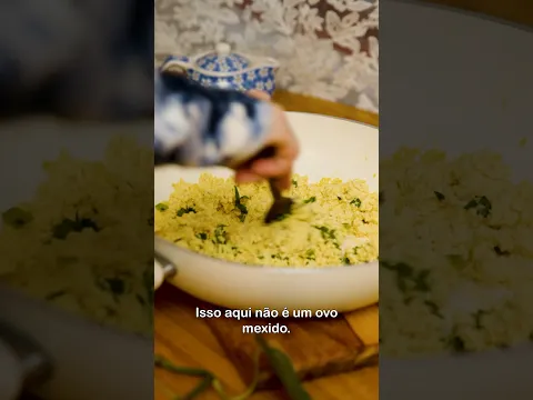 ovo mexido de hotel VEGANO