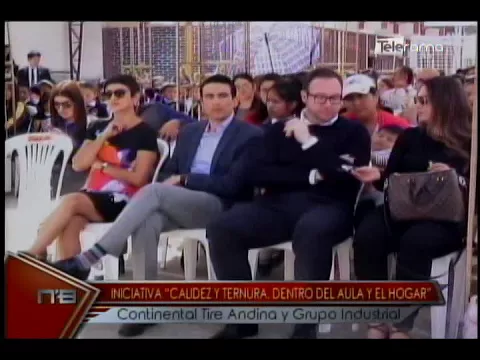 Iniciativa calidez y ternura, dentro del aula y el hogar Continental Tire Andina y Grupo Industrial