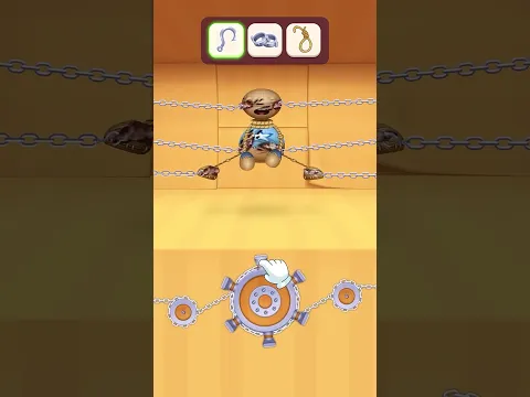 Kick the Buddy: Hooked, Screaming, Doomed 😱🩸 #kickthebuddy #shorts