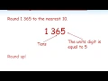 How to Round Numbers to the Nearest Ten - A Quick Maths Lesson on Rounding