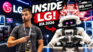 Inside the LG Booth at IFA 2026!