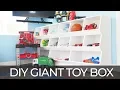 How to Build a DIY Giant Toy Box Free Downloadable Plans
