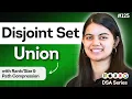 Disjoint Set Union With Path Compression Union Find