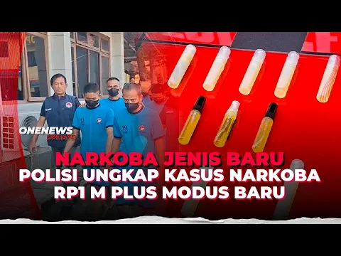 Polisi Ungkap Kasus Narkoba Rp1 M, Ditemukan Modus Baru Berbentuk Cairan Parfum