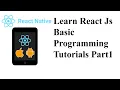 Learn React Js Basic Programming Tutorials Part1 Malayalam aks programming
