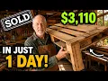 Turning 7 Free Pallets into 3 000 - Ultimate Pallet Woodworking Compilation