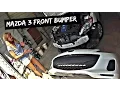 How to Remove and Replace Front Bumper Cover on Mazda 3 2010 2011 2012 2013